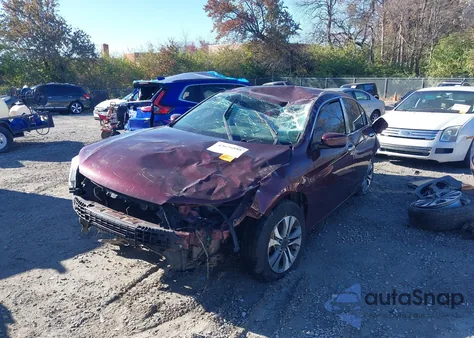 2013 Honda Accord Lx from USA, damaged, VIN 1HGCR2F34DA011827